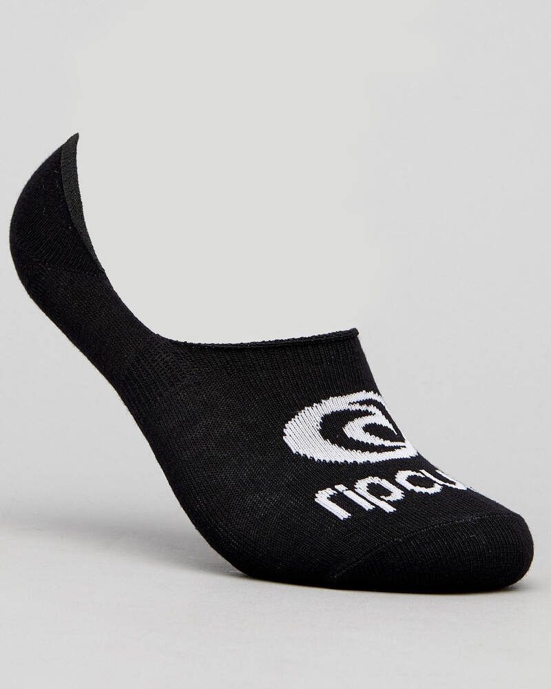 Rip Curl Womens Logo Invisible Socks for Womens