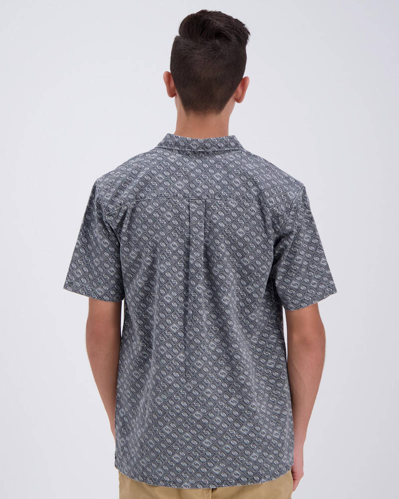 Quiksilver Boys' Original Printed Shirt for Mens