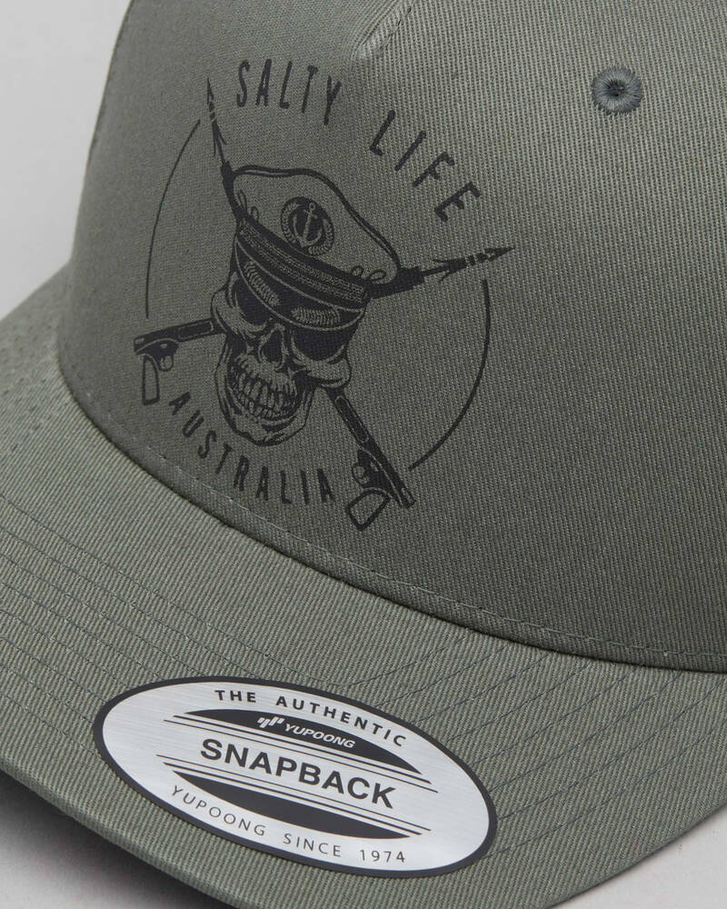 Salty Life Oceans Folly Snapback Cap for Mens