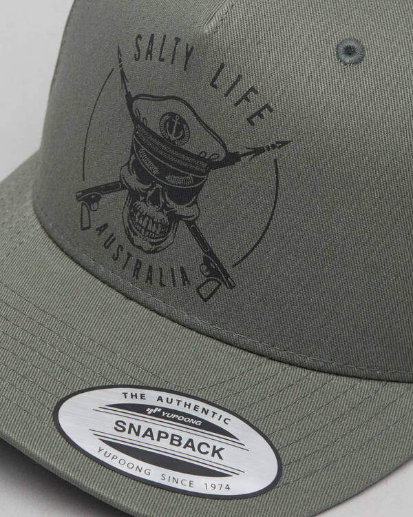 Salty Life Oceans Folly Snapback Cap for Mens
