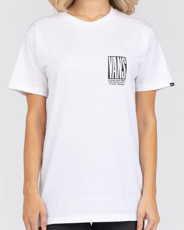 Vans Blocked In T-Shirt for Womens