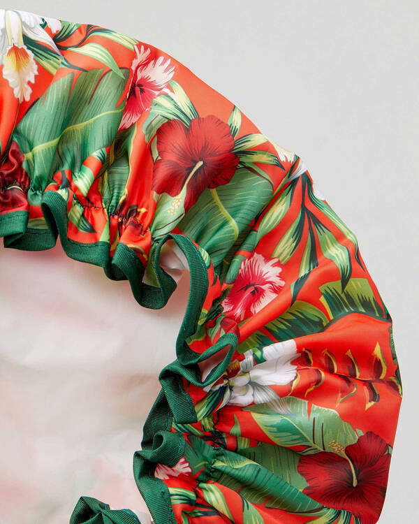 Mooloola Tropical Shower Cap for Womens