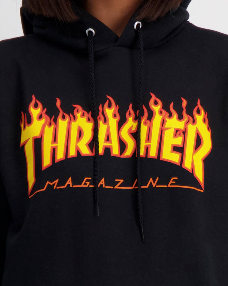 Thrasher Flame Hoodie for Womens