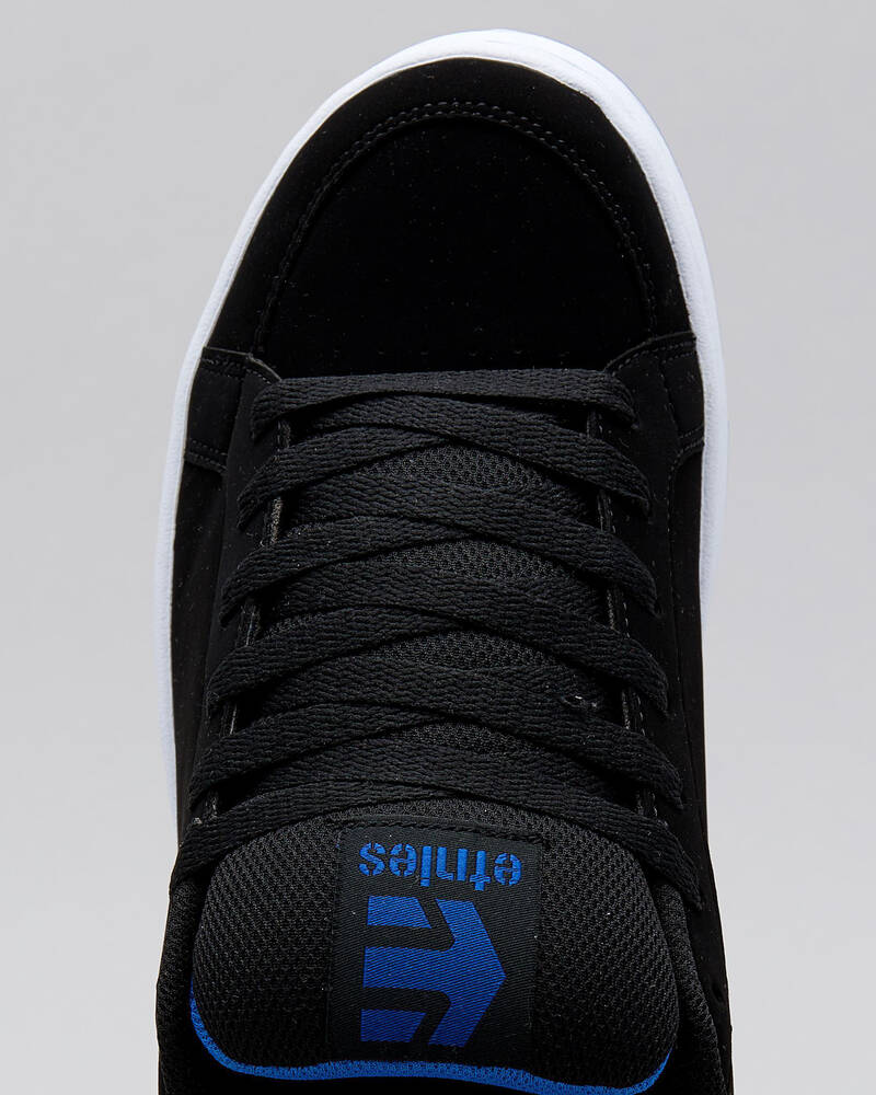Etnies Kingpin Black/Grey/Royal Shoes for Mens