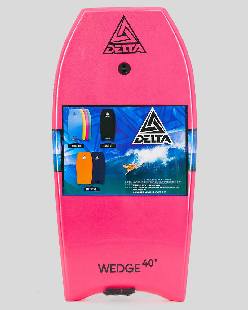 Delta Bodyboards Wedge 39" Bodyboard for Unisex