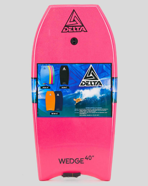 Delta Bodyboards Wedge 39" Bodyboard for Unisex