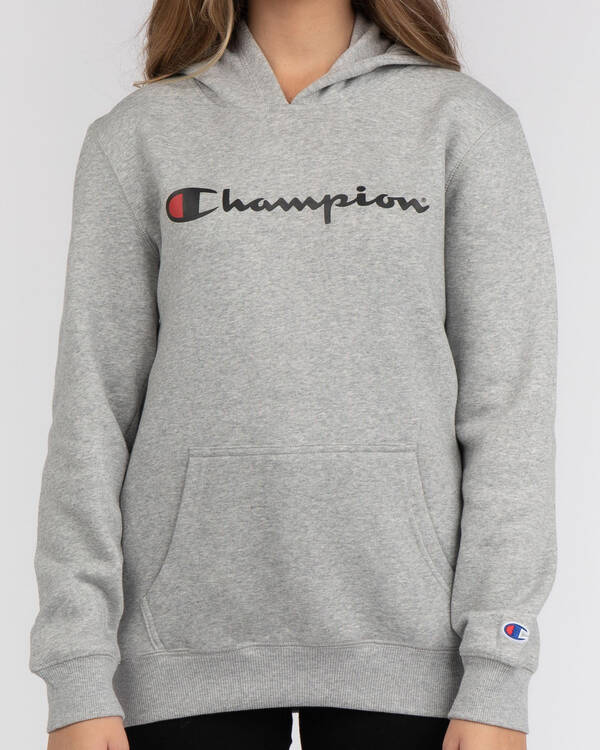 Champion Girls' Logo Hoodie for Womens