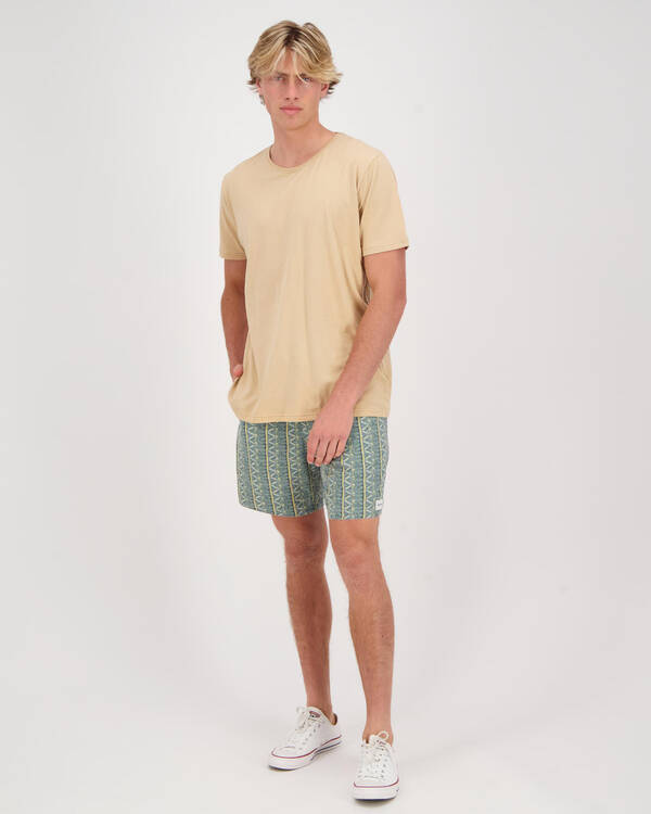 Rhythm Tribe Stripe Jam Short for Mens