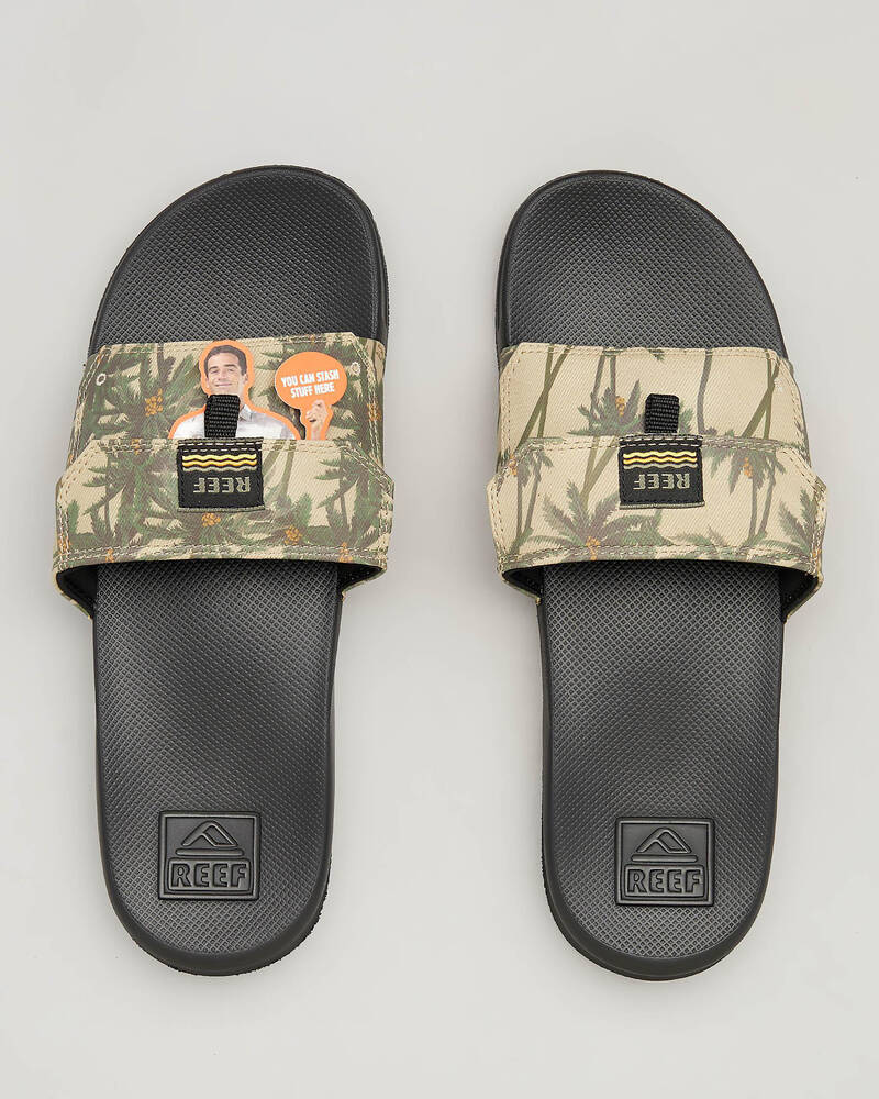 Reef Stash Slides for Mens