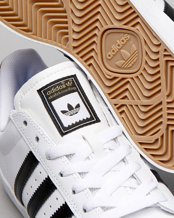 Adidas Womens Superstar Vulv ADV Shoes for Womens