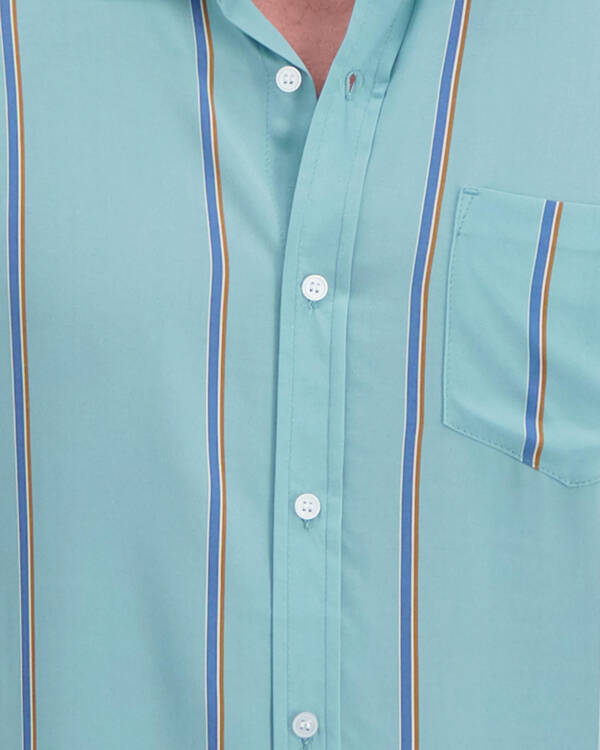 Skylark Azure Ss Shirt for Mens
