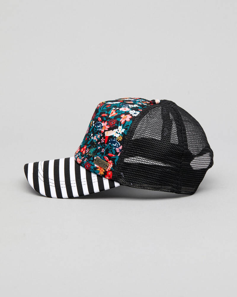 Roxy Water Come Down Trucker Cap for Womens