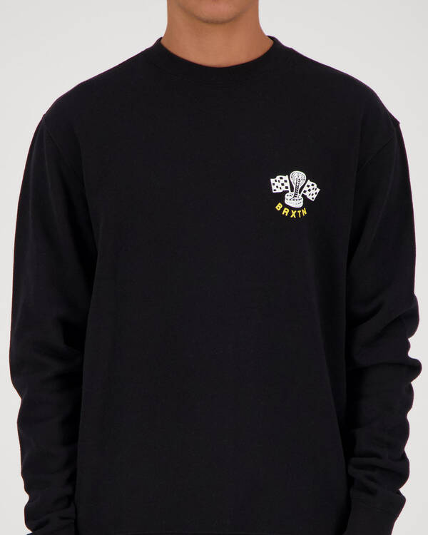 Brixton Rally Crew Fleece Sweatshirt for Mens