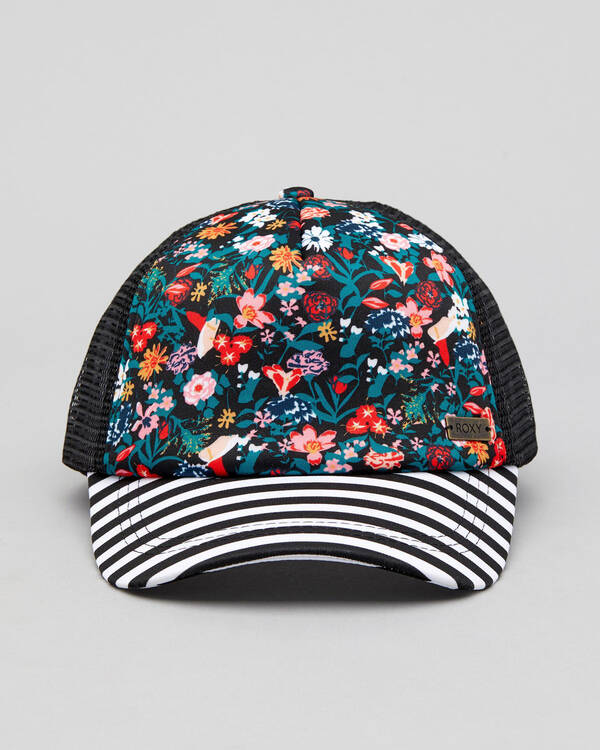 Roxy Water Come Down Trucker Cap for Womens