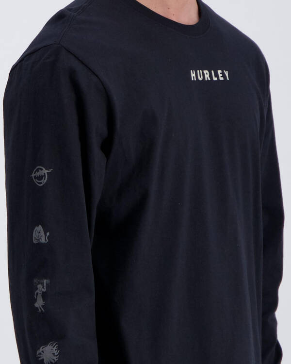Hurley PRM Burn Baby Long Sleeve T-shirt for Mens