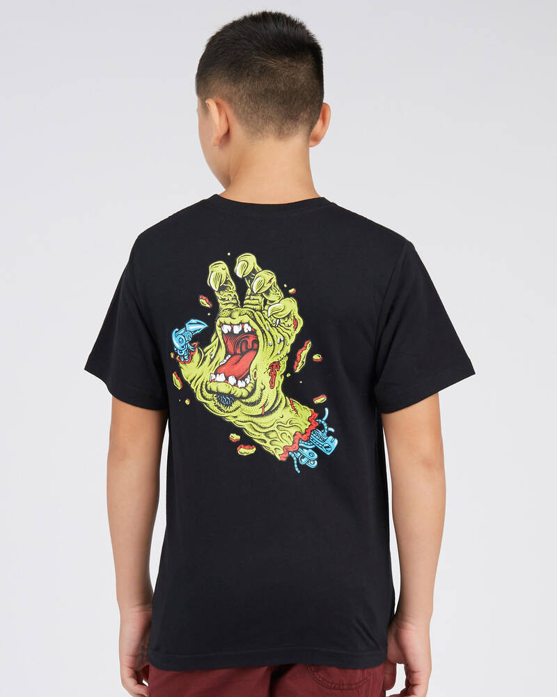 Santa Cruz Boys' Rob Hand T-Shirt for Mens