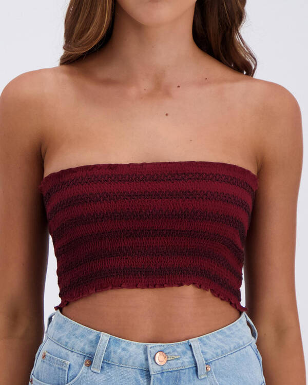 Mooloola Ultra Shirred Tube Top for Womens