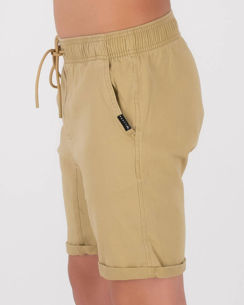 Rusty Boys' Hooked On Elastic Shorts for Mens