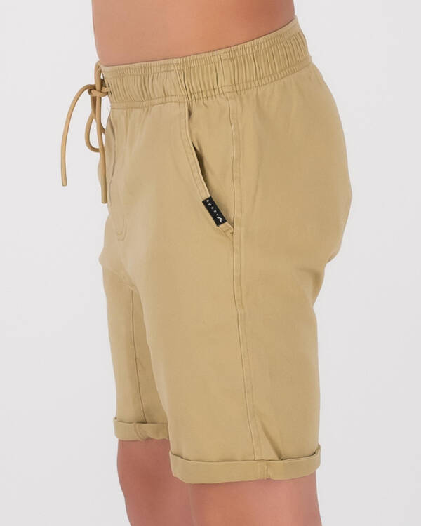 Rusty Boys' Hooked On Elastic Shorts for Mens