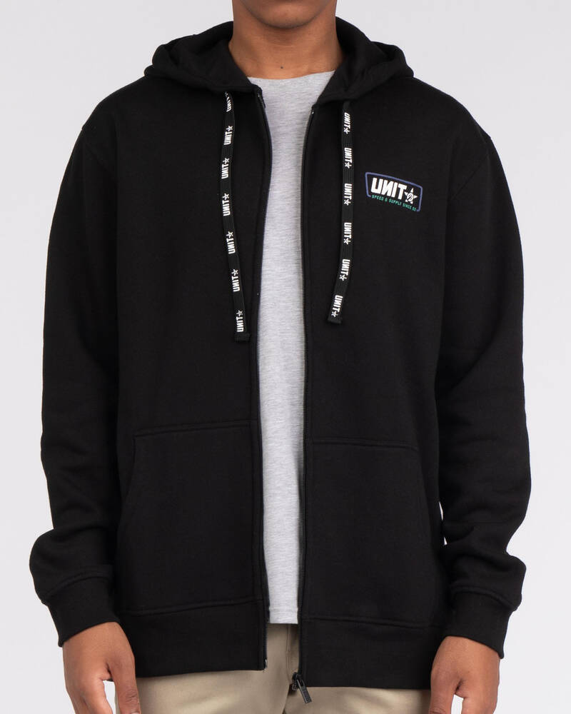 Unit Clapped Hooded Sweatshirt for Mens