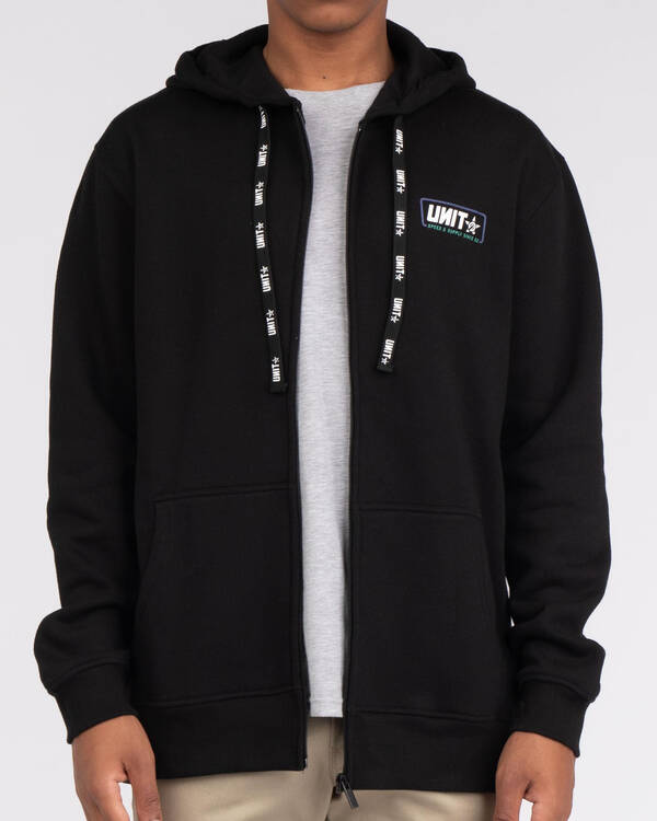 Unit Clapped Hooded Sweatshirt for Mens