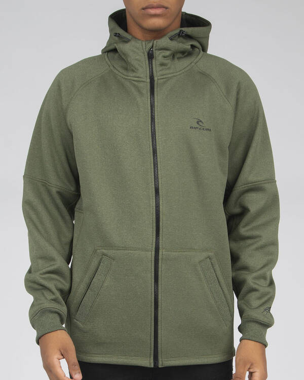 Rip Curl Storm Anti Series Zip Thru Hooded Sweatshirt for Mens