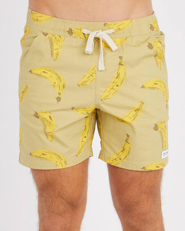 Banks Journal Tropics Elastic Shorts for Mens