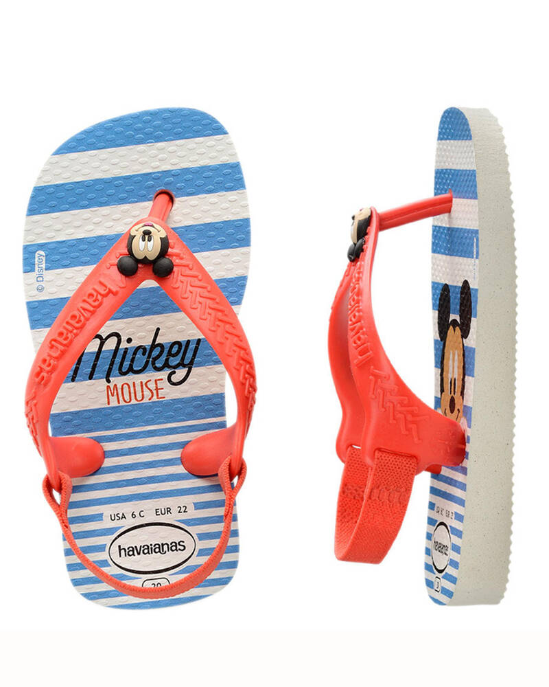 Havaianas Toddlers' Disney Mickey Mouse Thongs for Womens
