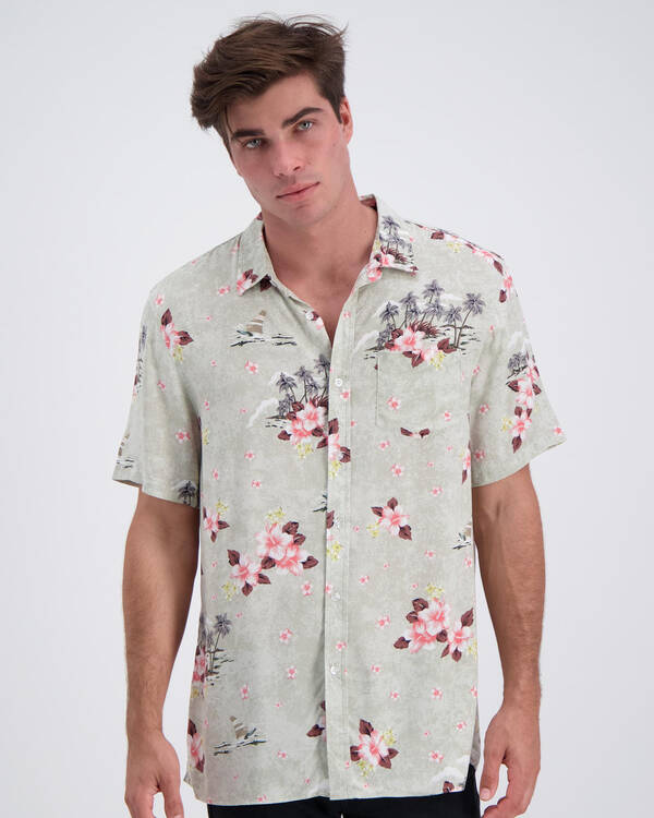 Lucid Getaway Short Sleeve Shirt for Mens