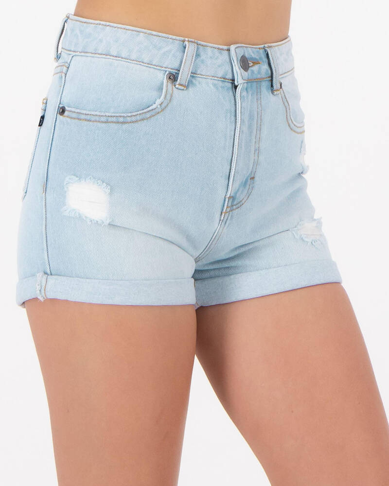 Rusty Girls' Bae Boyfriend Shorts for Womens