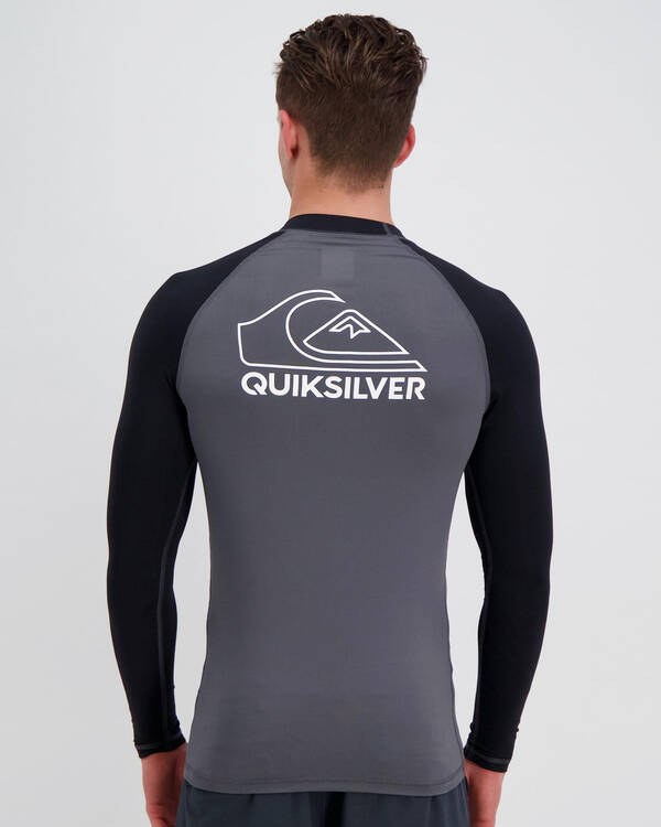Quiksilver Tour Long Sleeve Rash Vest for Mens