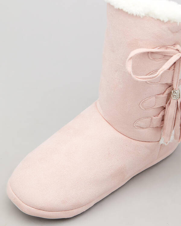 Sleepy Squirrel Jamie Slipper Boots for Womens