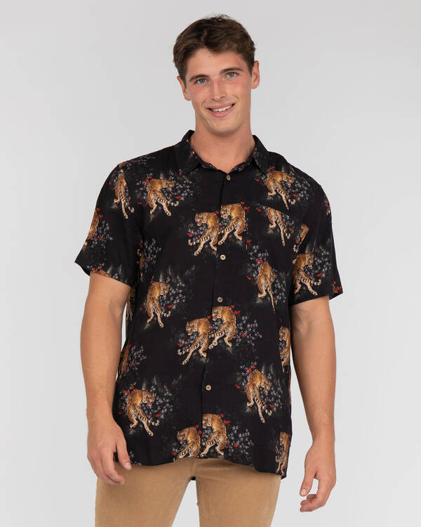 Lucid Temple Short Sleeve Shirt for Mens