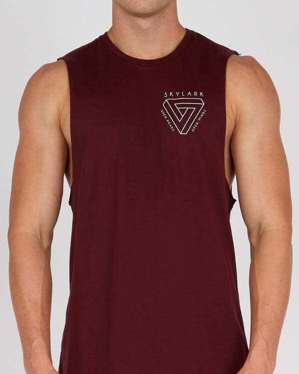 Skylark Fracture Muscle Tank for Mens