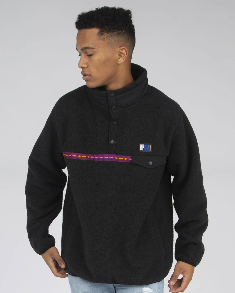 Rip Curl Beach Street Snap Crew Sweatshirt for Mens