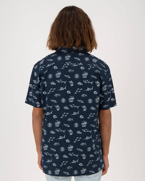 Salty Life Atlantis Short Sleeve Shirt for Mens