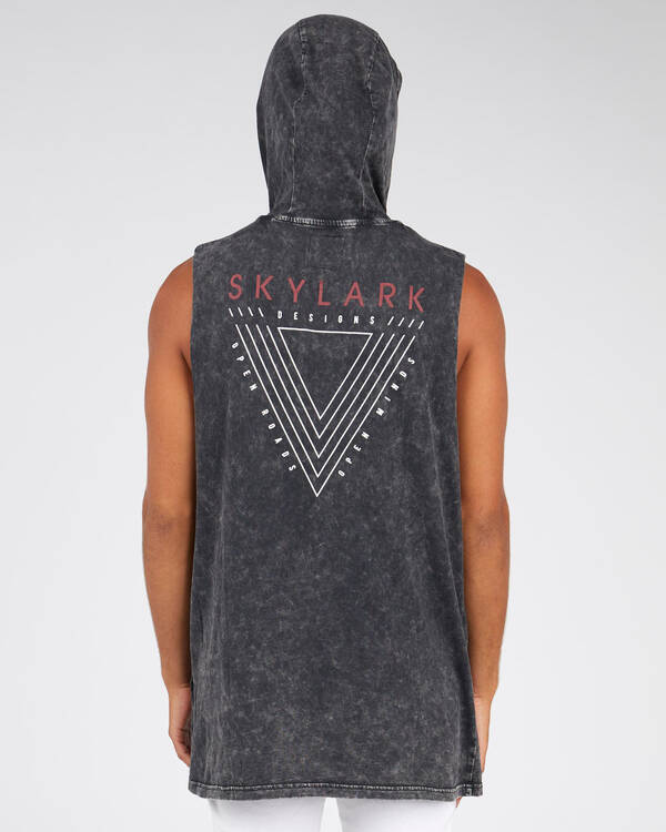 Skylark Bermuda Hooded Muscle Tank for Mens