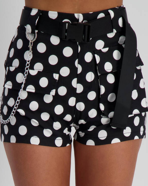 Ava And Ever Polka Dot Shorts for Womens