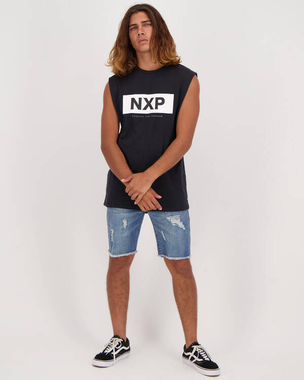 Nena & Pasadena Formula Scoop Muscle Tank for Mens